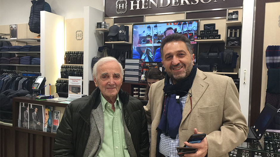 ASMO Armenia - HENDERSON Fashion House Announces Partnership with the Charles Aznavour Foundation