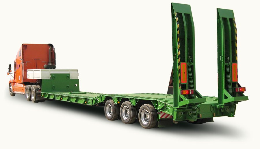 Низкорамные тралы типы полуприцепов